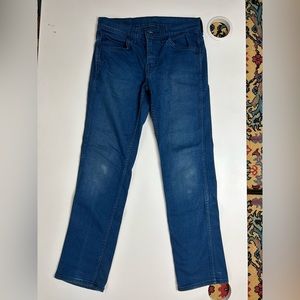 Levi’s Men’s Bright Blue 511 Slim Fit Denim Jeans